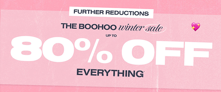 offre Boohoo 3.5% sur coopons